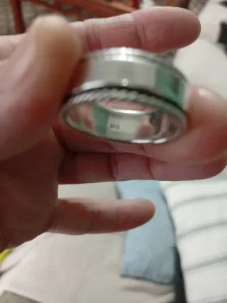 Anillo Caballero Plata Talla 23