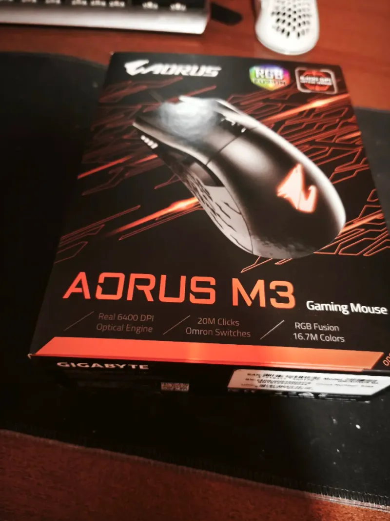 Mouse Gaming Aorus M3 afbeelding 2