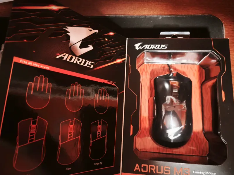 Mouse Gaming Aorus M3 afbeelding 3