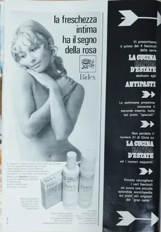 Set 7 Pubblicità AUTAN Breeze Fuca Verdal Vintage