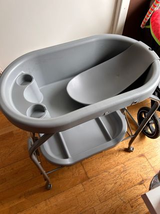 Cambiador bañera bebé con estampado ositos