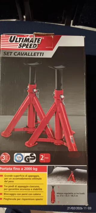 4 unidades Caballetes calzas  Ultimate Speed