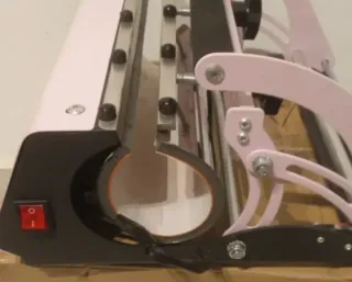 Prensa Termica para tazas y vasos VEVOR Rosa