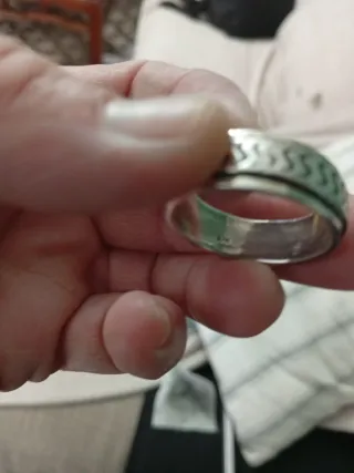 Anillo Caballero Plata Talla 29