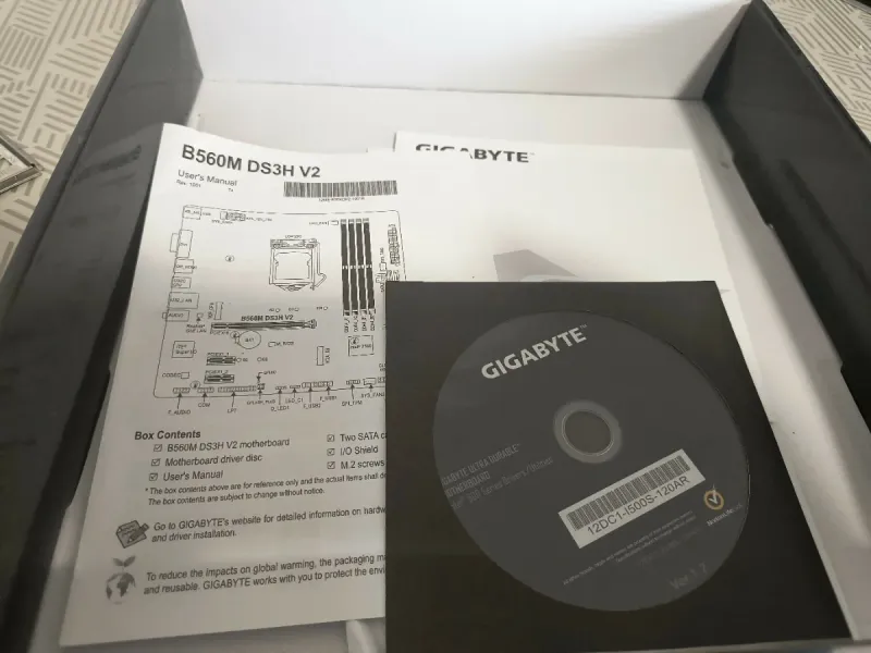Placa Base Gigabyte B560M DS3H V2 LGA 1200 afbeelding 3