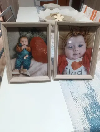 Portafoto in legno ottime condizioni