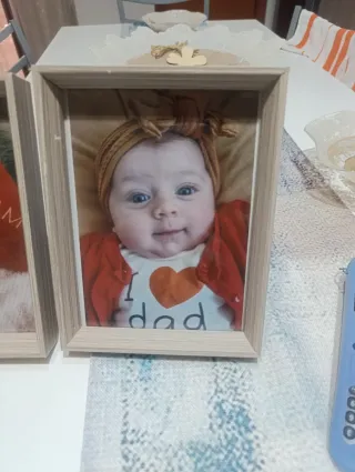 Portafoto in legno ottime condizioni