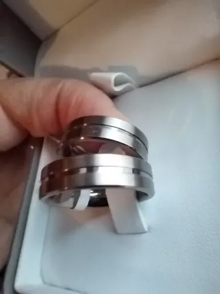 Fedi in titanio - Coppia