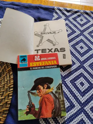 Novelas del oeste de los años 70.