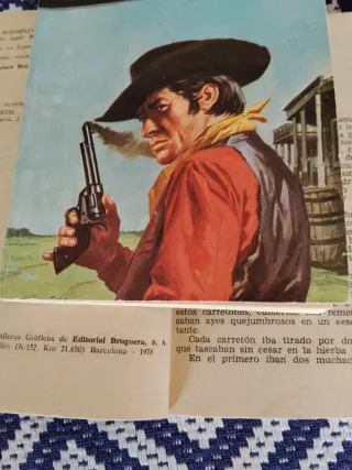 Novelas del oeste de los años 70.