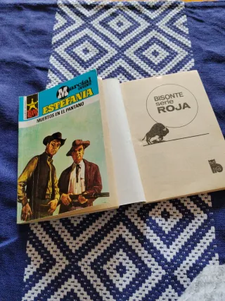 Novelas del oeste de los años 70.