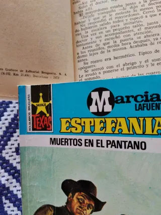 Novelas del oeste de los años 70.