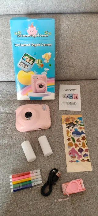 Cámara infantil imprime fotos ideal regalo NUEVA