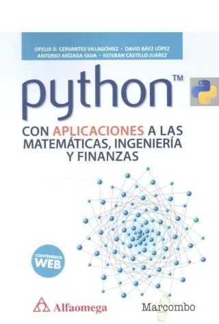 Python apl. a las matemáticas, ingeniería y finanz
