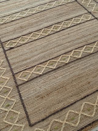 Alfombra Zara Home Beige y Marrón