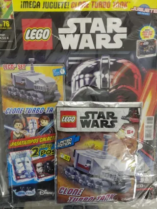 Lego Star Wars 5 Set Riviste e Bustine