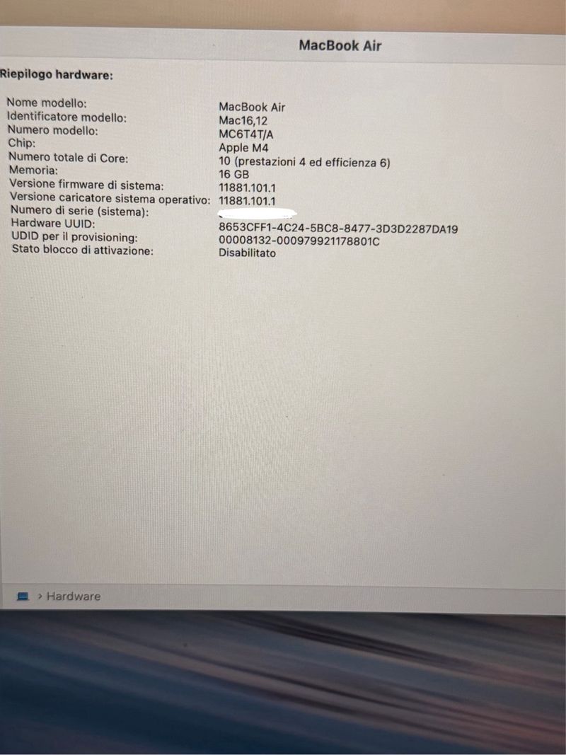 MacBook Air M4 13' Celeste afbeelding 2