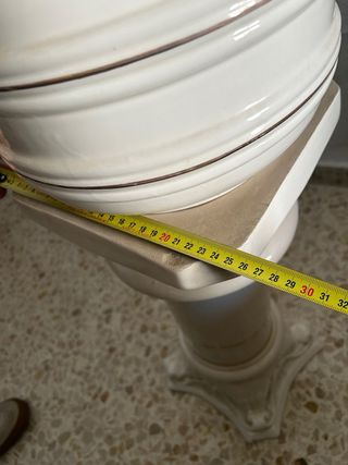 Maceta de cerámica decorativa