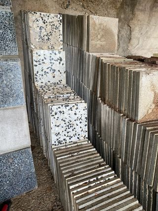 Baldosas Terrazo 40x40cm - 130 uds / 20 m2