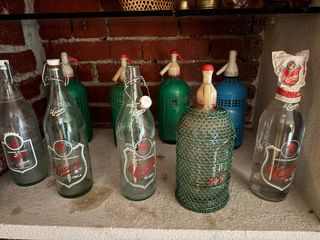 Lote 7 Sifones de Soda Antiguos La Casera