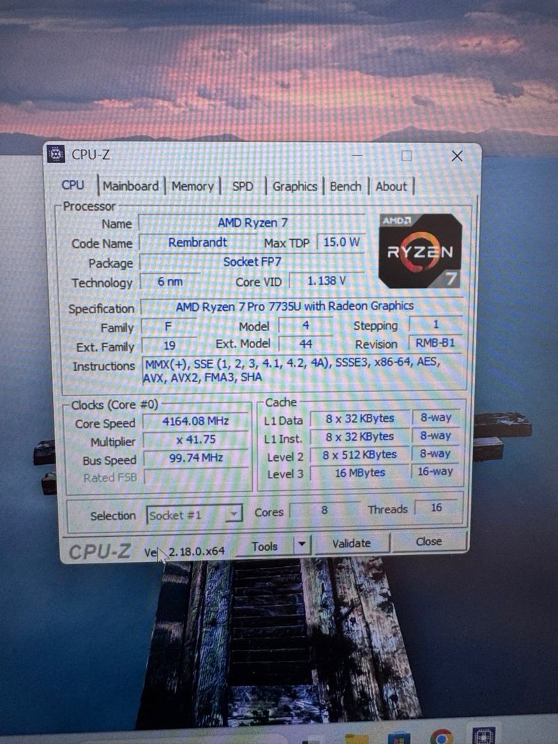 HP Elitebook 645 G11 Ryzen 7 13,3”. 16gb/500gb afbeelding 4