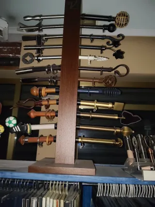 Terminales para cortinas varios tamaños