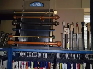 Terminales para cortinas varios tamaños