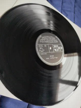 Doppio Vinile Attila Mina anno 1979