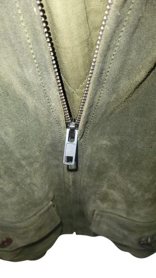 Polo Ralph Lauren Shearling-Collar Suede Bomber