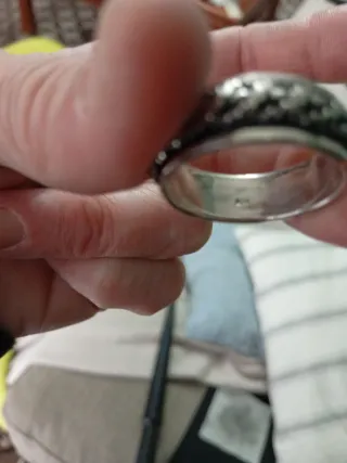 Anillo Caballero Plata Talla 29