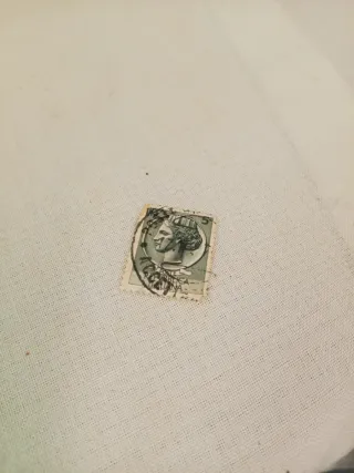 Francobollo Repubblica Italiana 5 Lire