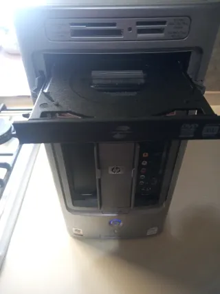 Ordenador HP Media Center PC Gris/Plata