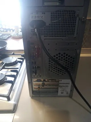 Ordenador HP Media Center PC Gris/Plata