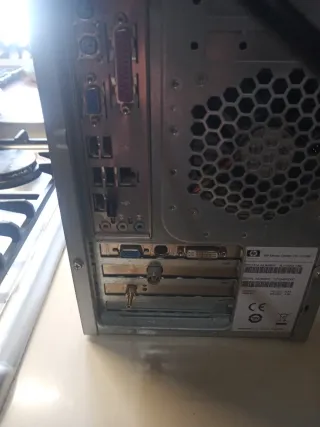 Ordenador HP Media Center PC Gris/Plata