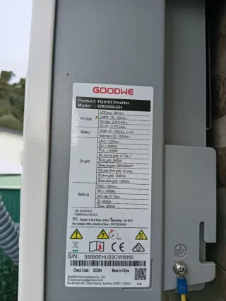 Inversor Goodwe GW5000EH