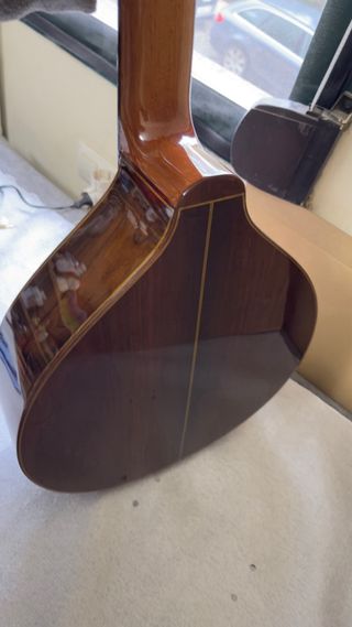 Laúd Palo Santo de Río. Prudencio Sáez