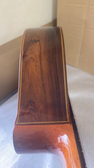 Laúd Palo Santo de Río. Prudencio Sáez