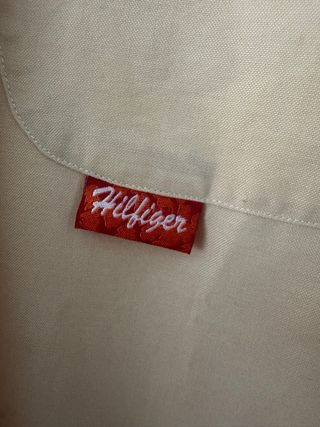 Camisa Manga Corta Tommy Hilfiger Amarilla