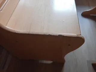 Conjunto mesa y banco cocina