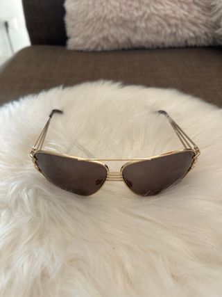 Occhiali da sole Roberto Cavalli oro/marrone