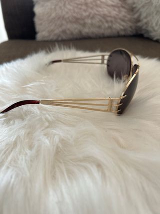 Occhiali da sole Roberto Cavalli oro/marrone