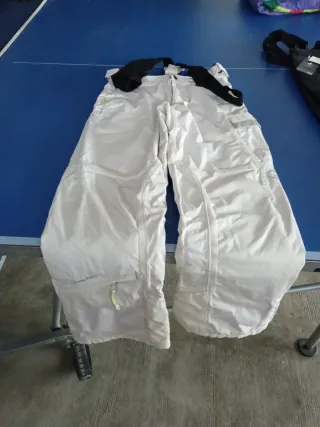 Pantalón de esquí Quechua blanco