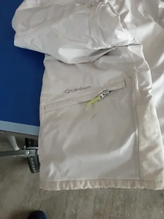 Pantalón de esquí Quechua blanco