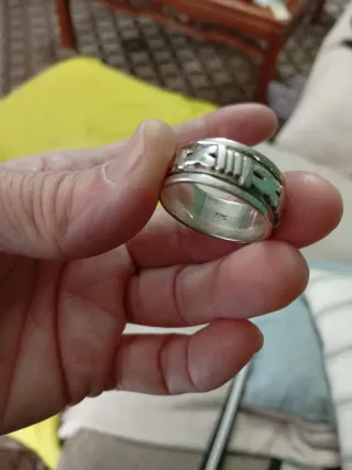 Anillo Caballero Plata Talla 26