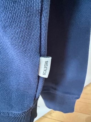 Sudadera Scalpers Azul Marino Talla M