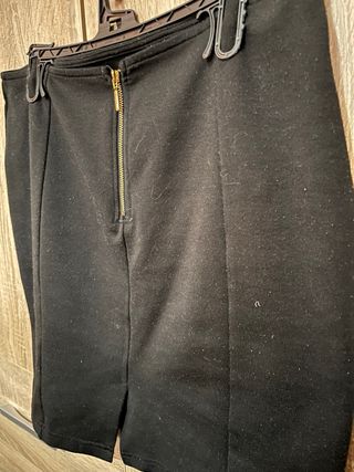 Falda tubo negra corta Talla M