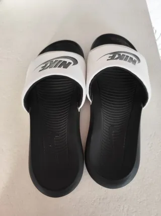 Chanclas Nike Hombre Negro Blanco