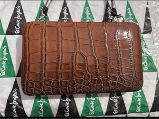 Bolso de mano efecto piel cocodrilo