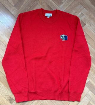 Jersey Lacoste Rojo Talla M Edición Especial