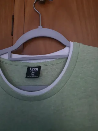 Camiseta FSBN verde hombre talla M